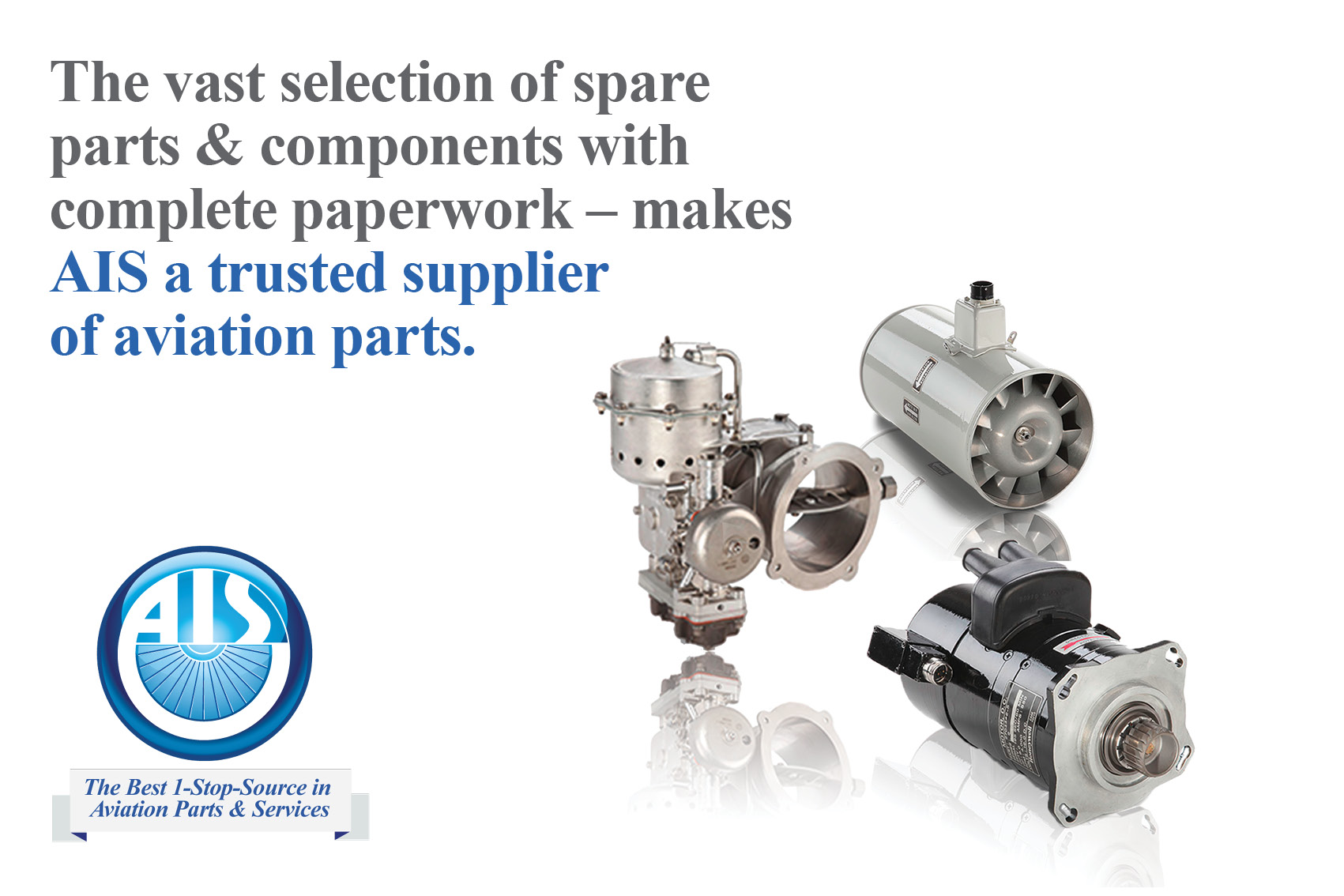 We aim to support aircraft operators and the Global Aviation industry as a whole with cost effective quality OEM Equipment and parts.
